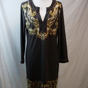 BCBGMaxAzria Brown Dress